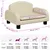 vidaXL lit pour chien Cuir artificiel