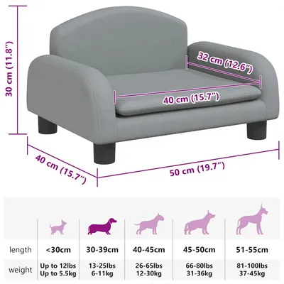 vidaXL lit pour chien Tissu vidaXL lit pour chien Tissu