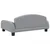 vidaXL lit pour chien Tissu