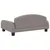 vidaXL lit pour chien Tissu