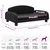 vidaXL lit pour chien Cuir artificiel