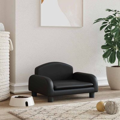 vidaXL lit pour chien Faux cuir