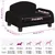vidaXL lit pour chien Tissu