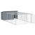 vidaXL niche pour chien Acier