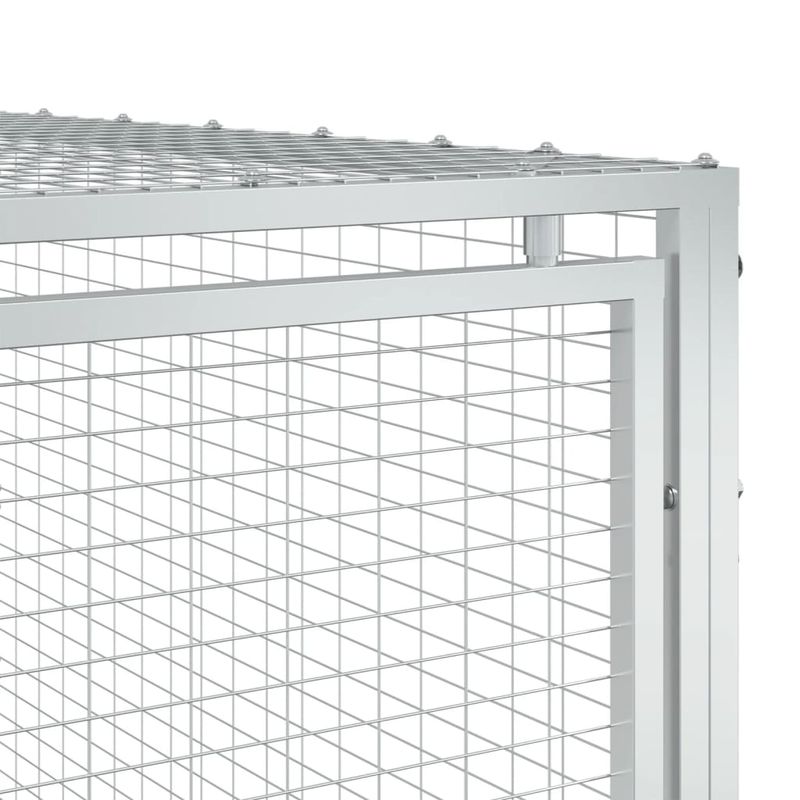vidaXL niche pour chien Acier