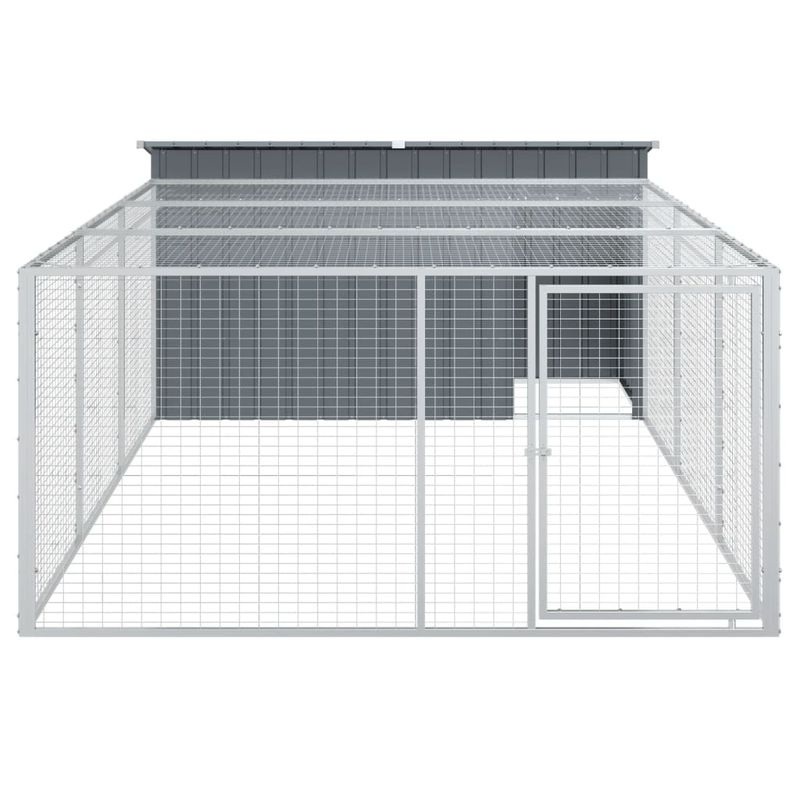 vidaXL niche pour chien Acier