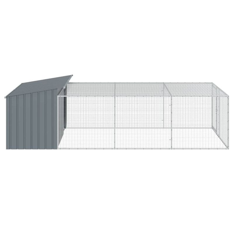 vidaXL niche pour chien Acier