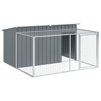 vidaXL niche pour chien Acier