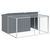 vidaXL niche pour chien Acier