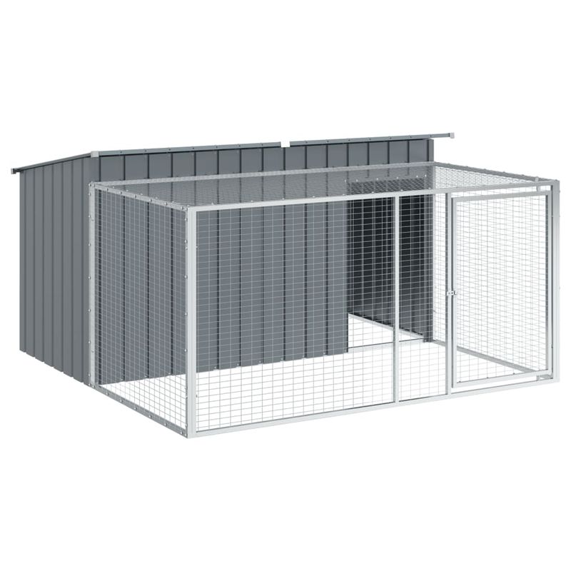 vidaXL niche pour chien Acier