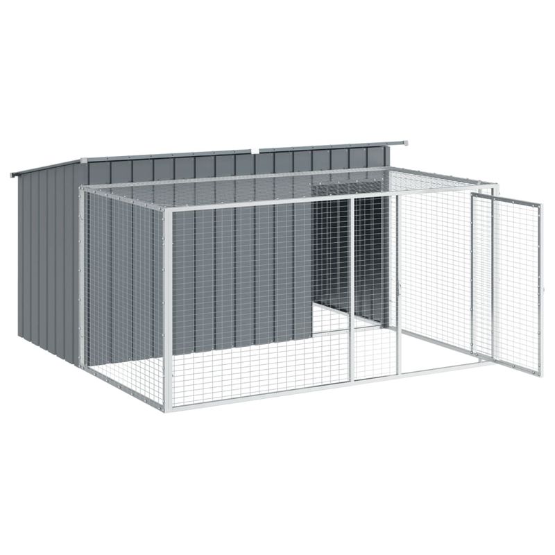 vidaXL niche pour chien Acier