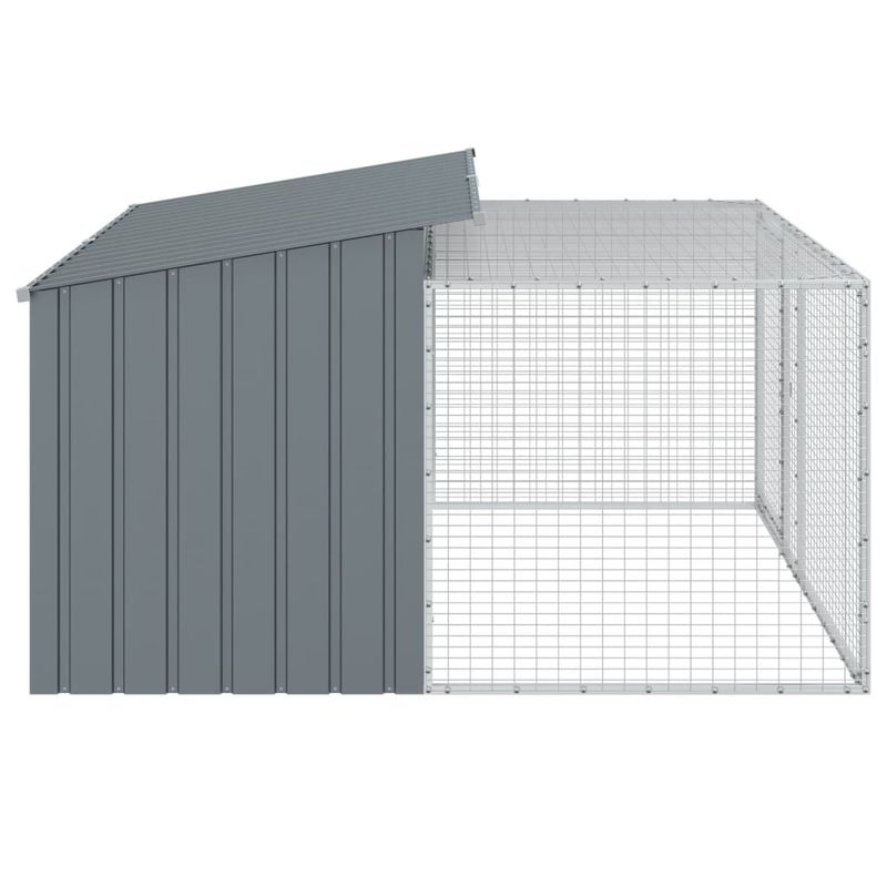 vidaXL niche pour chien Acier