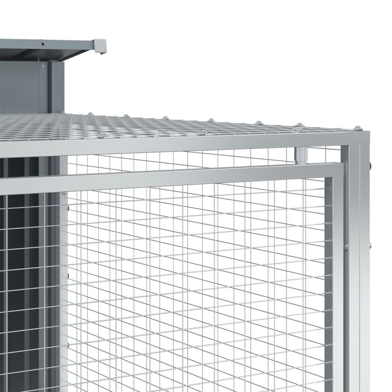 vidaXL niche pour chien Acier
