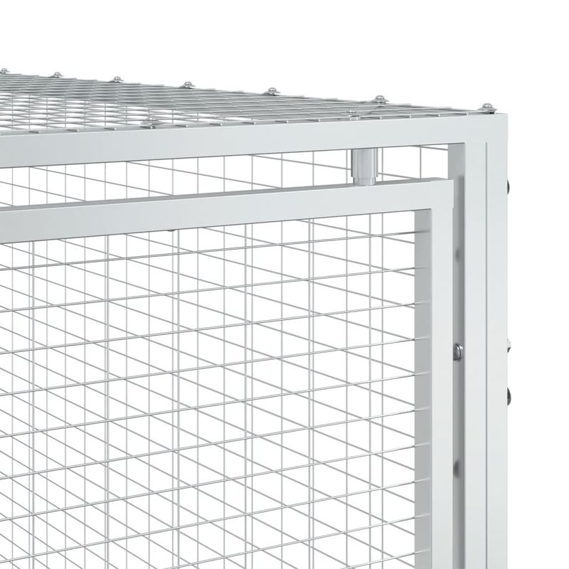 vidaXL niche pour chien Acier