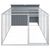 vidaXL niche pour chien Acier