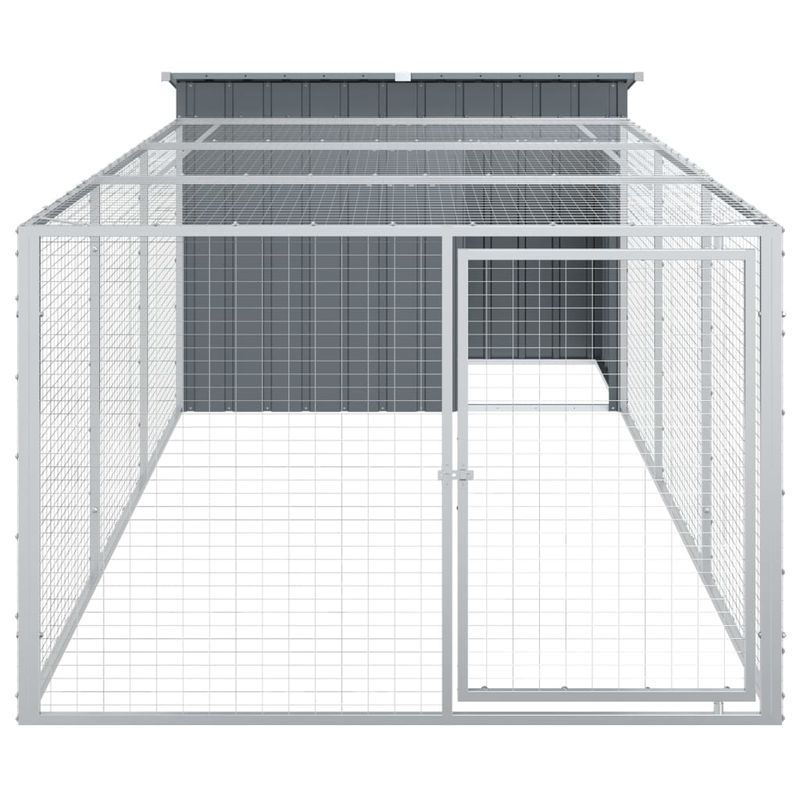 vidaXL niche pour chien Acier