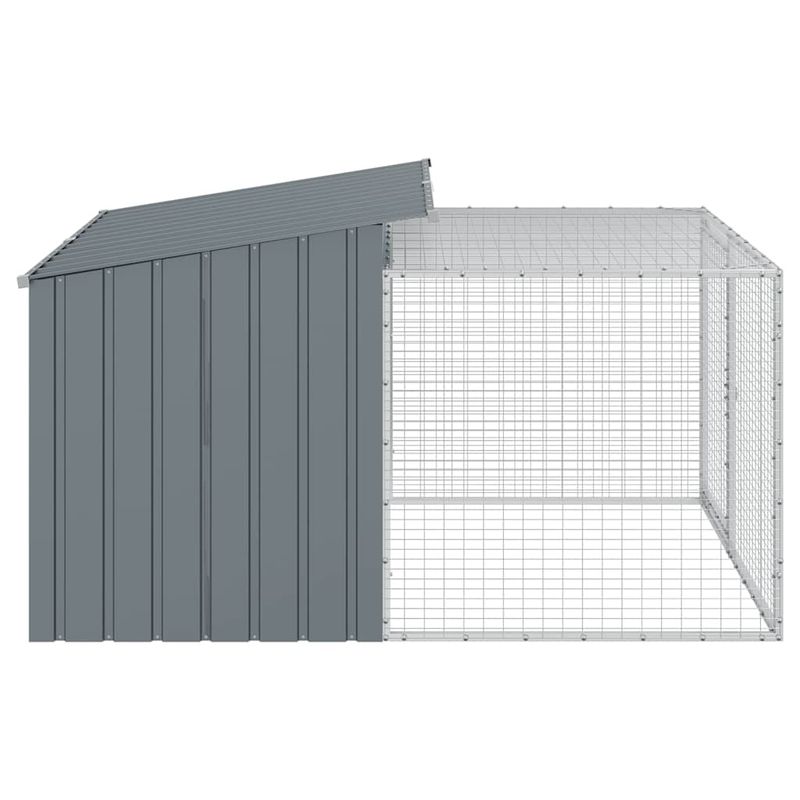 vidaXL niche pour chien Acier