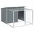 vidaXL niche pour chien Acier