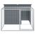 vidaXL niche pour chien Acier