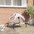 vidaXL Lit avec auvent pour chien