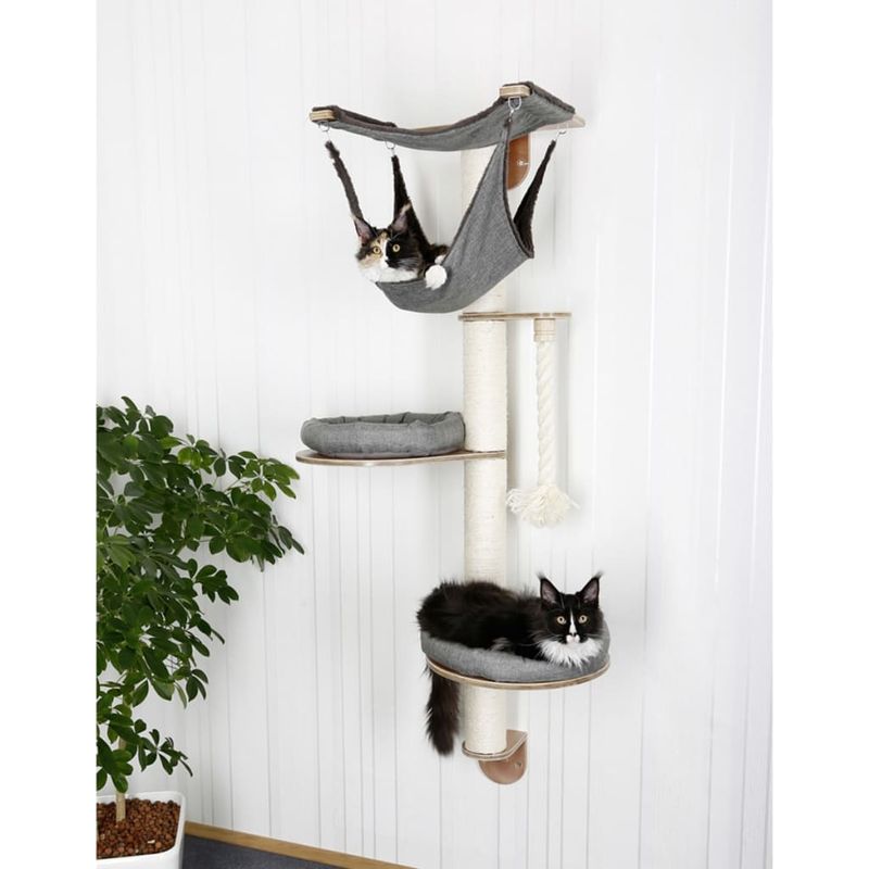 Kerbl Arbre à chats mural Dolomit 2.0 Tofana  160 cm 81545
