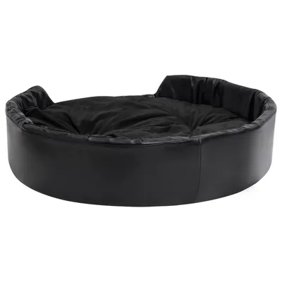 vidaXL Lit avec coussin similicuir pour chien