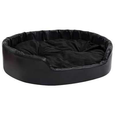 vidaXL Lit avec coussin similicuir pour chien