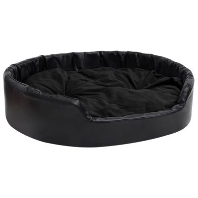 vidaXL Lit avec coussin similicuir pour chien