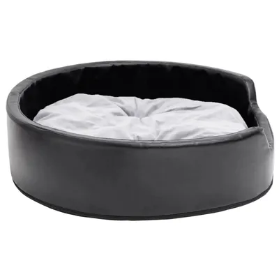 vidaXL Lit avec coussin similicuir pour chien vidaXL Lit avec coussin similicuir pour chien