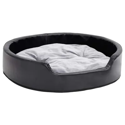 vidaXL Lit avec coussin similicuir pour chien vidaXL Lit avec coussin similicuir pour chien