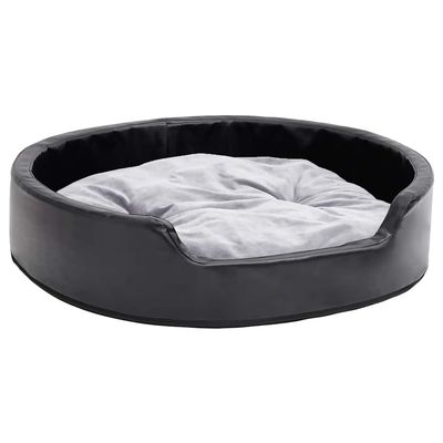vidaXL Lit avec coussin similicuir pour chien