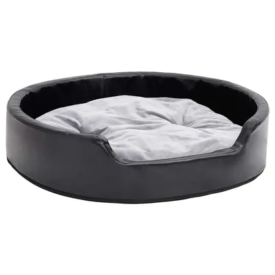 vidaXL Lit avec coussin similicuir pour chien