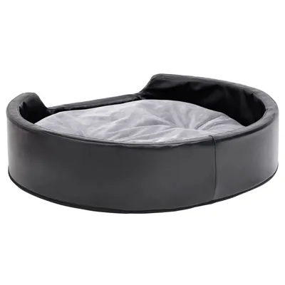 vidaXL Lit avec coussin similicuir pour chien vidaXL Lit avec coussin similicuir pour chien