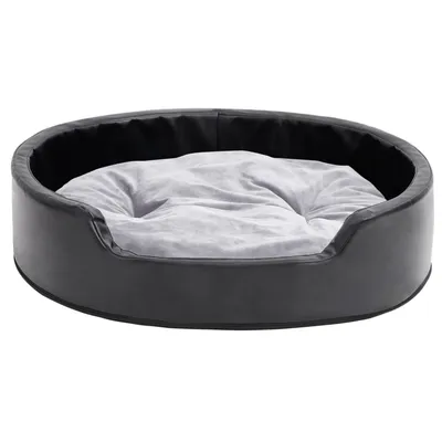vidaXL Lit avec coussin similicuir pour chien vidaXL Lit avec coussin similicuir pour chien