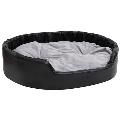vidaXL Lit avec coussin similicuir pour chien vidaXL Lit avec coussin similicuir pour chien