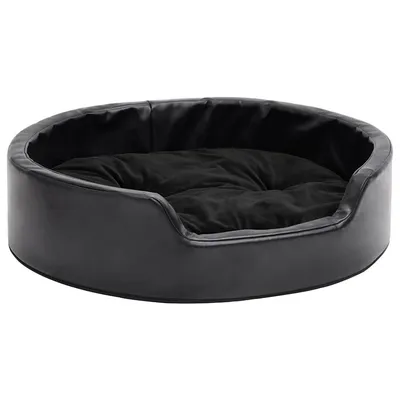 vidaXL Lit avec coussin similicuir pour chien vidaXL Lit avec coussin similicuir pour chien