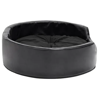 vidaXL Lit avec coussin similicuir pour chien vidaXL Lit avec coussin similicuir pour chien