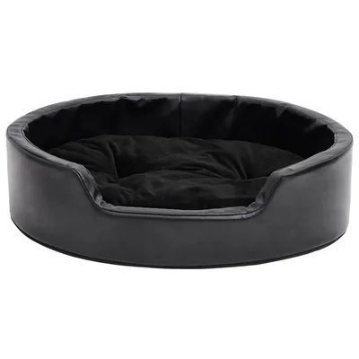 vidaXL Lit avec coussin similicuir pour chien vidaXL Lit avec coussin similicuir pour chien