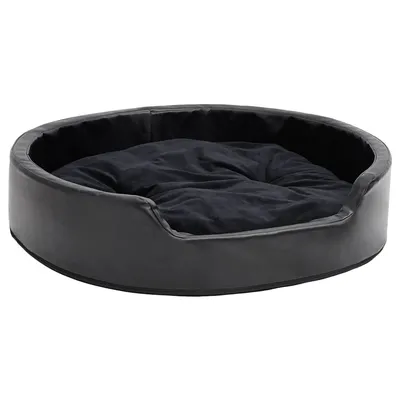 vidaXL Lit avec coussin similicuir pour chien vidaXL Lit avec coussin similicuir pour chien