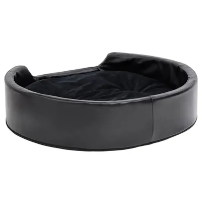 vidaXL Lit avec coussin similicuir pour chien