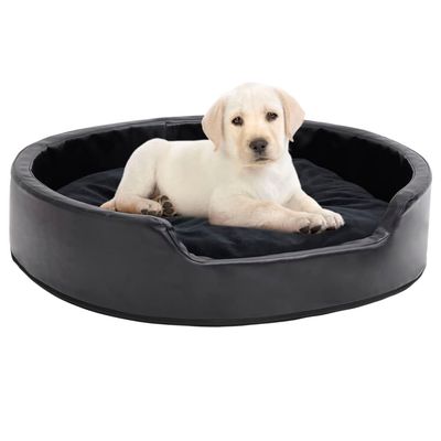 vidaXL Lit avec coussin similicuir pour chien