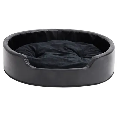 vidaXL Lit avec coussin similicuir pour chien