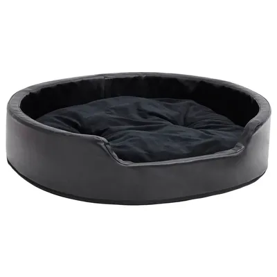 vidaXL Lit avec coussin similicuir pour chien
