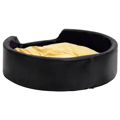 vidaXL Lit avec coussin similicuir pour chien vidaXL Lit avec coussin similicuir pour chien