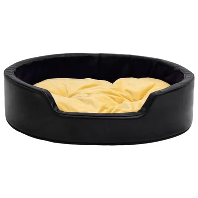 vidaXL Lit avec coussin similicuir pour chien vidaXL Lit avec coussin similicuir pour chien