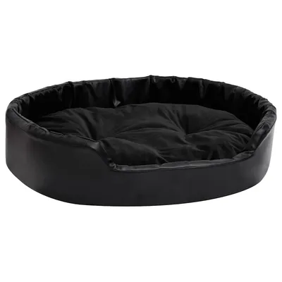 vidaXL Lit avec coussin similicuir pour chien vidaXL Lit avec coussin similicuir pour chien