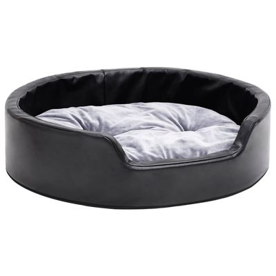 vidaXL Lit avec coussin similicuir pour chien