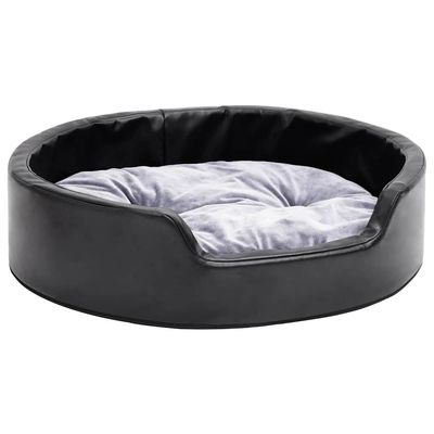 vidaXL Lit avec coussin similicuir pour chien