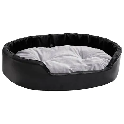 vidaXL Lit avec coussin similicuir pour chien vidaXL Lit avec coussin similicuir pour chien