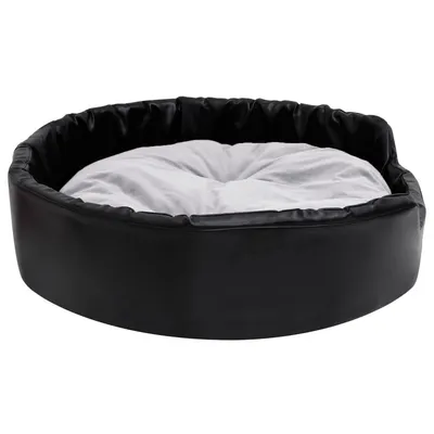 vidaXL Lit avec coussin similicuir pour chien